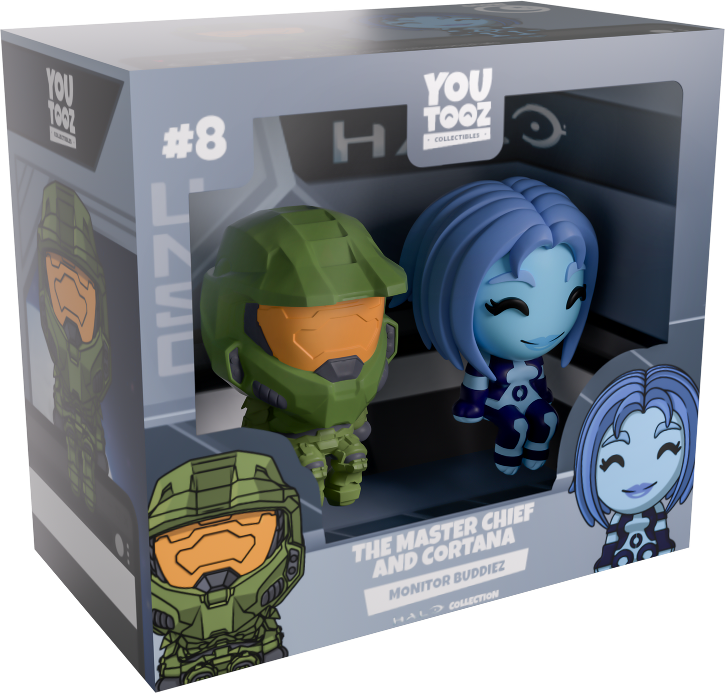 Der Master Chief & Cortana Monitor Buddies