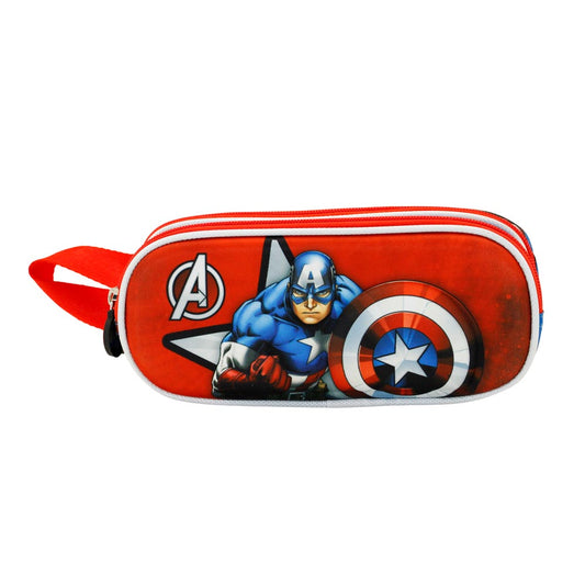 Trousse 3D Double Marvel Captain America « Gravity »
