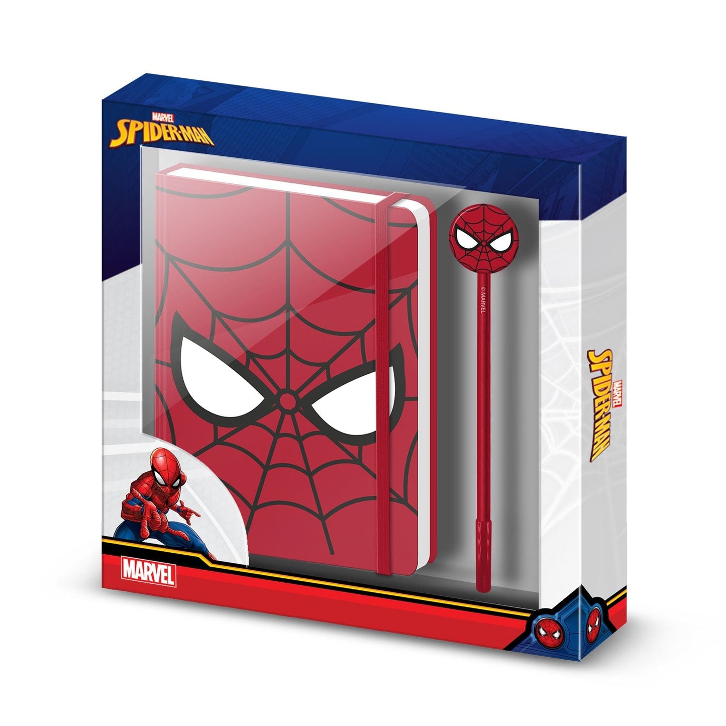 Coffret Journal + Stylo Marvel Spider-Man « Chibi »