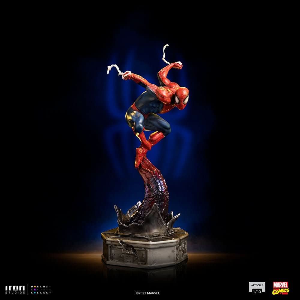 Spider-Man-Statue – Spider-Man vs. Villains Diorama – BDS Art Scale 1/10 – Marvel Comics