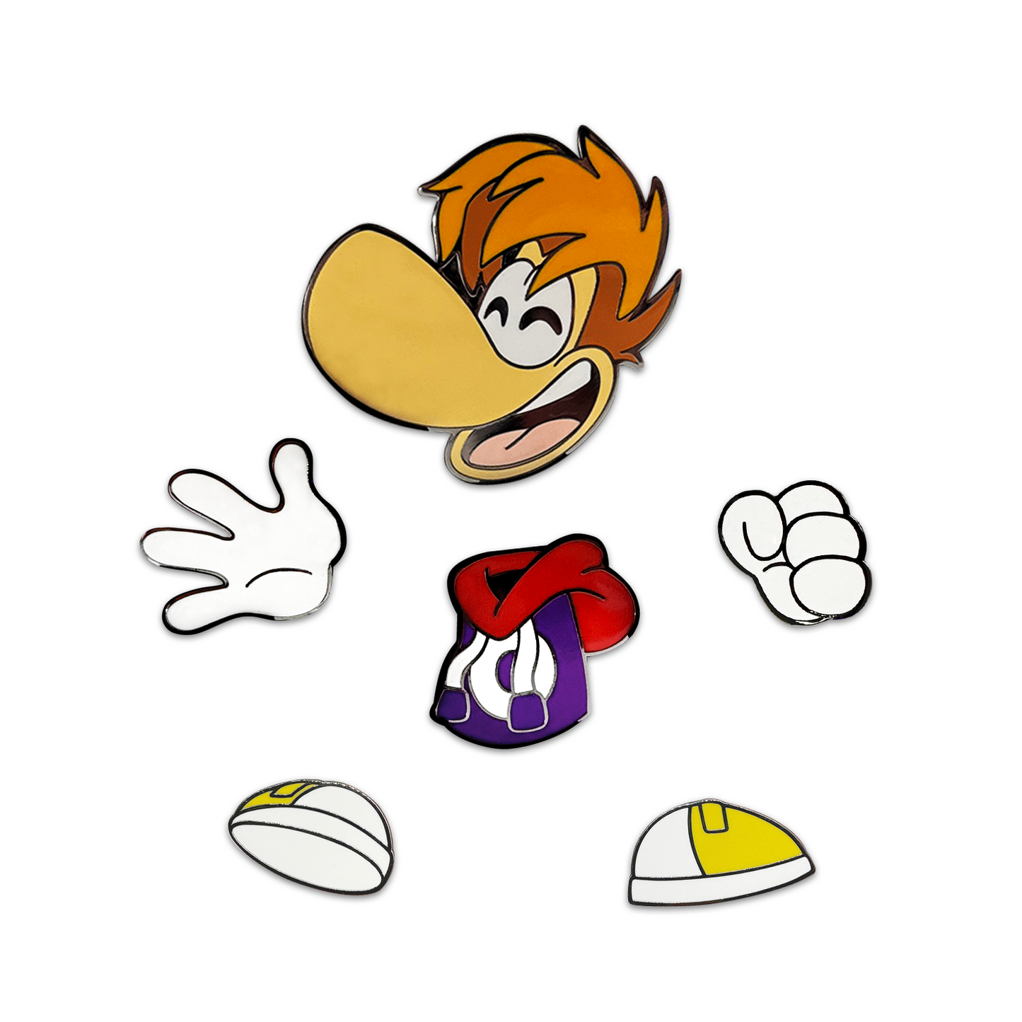 Rayman Pin Set