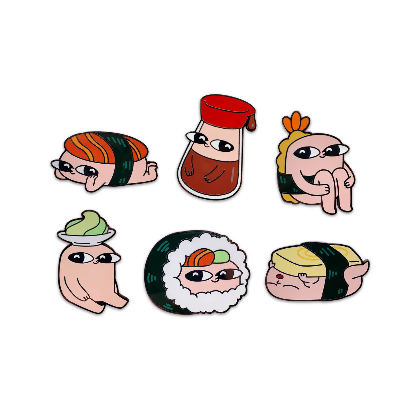 KetNipz Sushi Pin Set