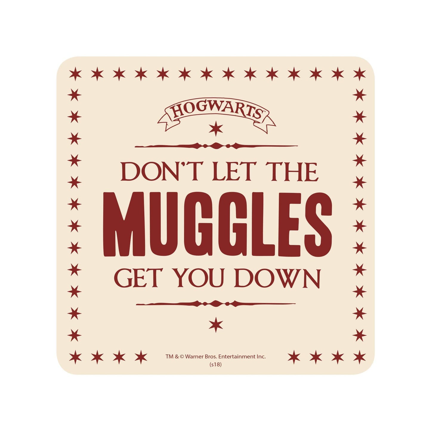 Sous-verre Harry Potter - Moldus