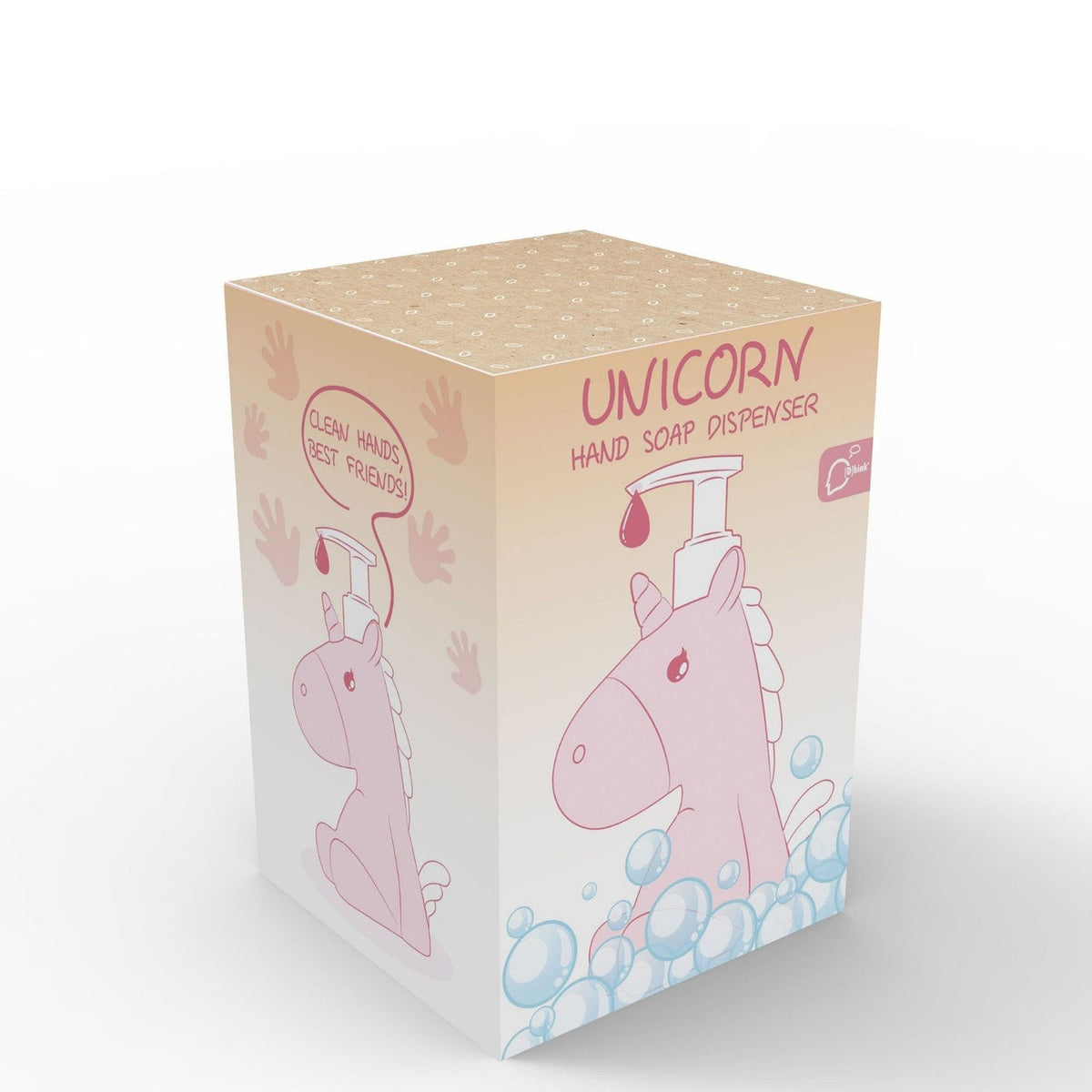 Distributeur de Savon Licorne Rose