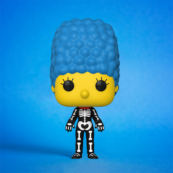 simpsons funko pop n 1264 skeleton marge