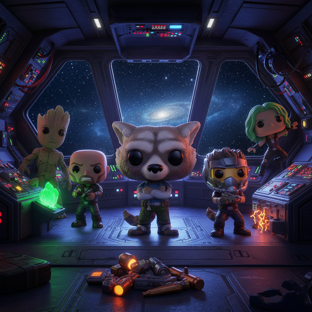 Funko Pop! Rocket avec Bras Croisés (SE) – Marvel