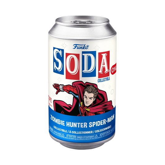 vinyl soda zombie hunter spider man