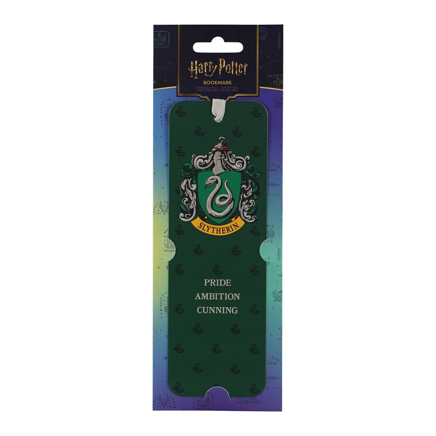 Harry Potter Lesezeichen aus Papier - Slytherin