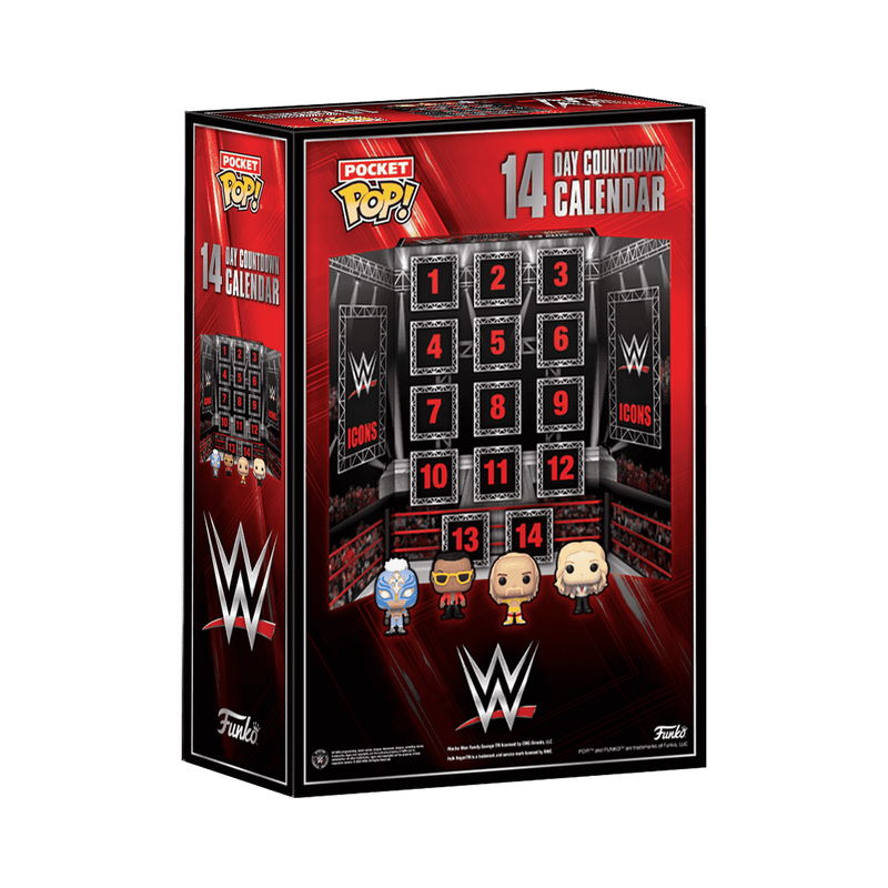 Calendrier de l'Avent WWE - Pocket Pop!