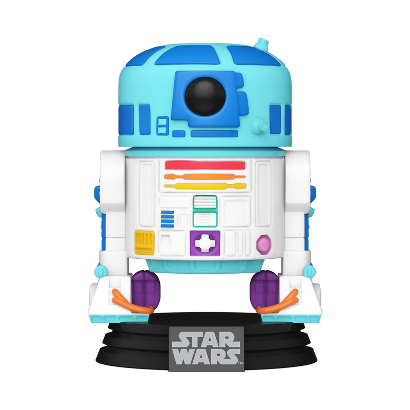 STAR WARS – POP It Gets Better Projekt Nr. 639 – R2-D2 POP! REGENBOGEN R2-D2  – le Comptoir du Geek