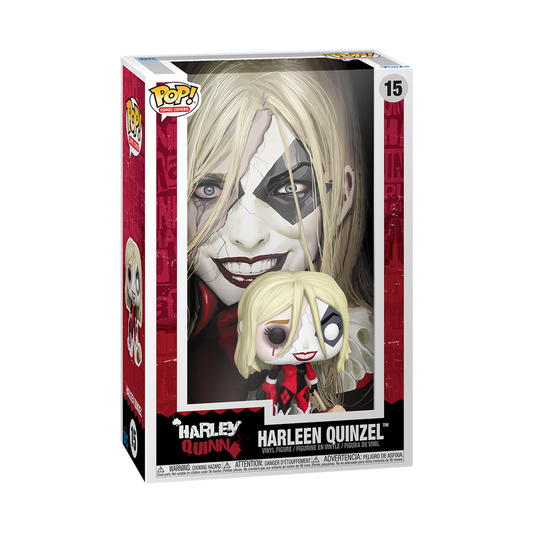 pop comic covers harleen quinzel