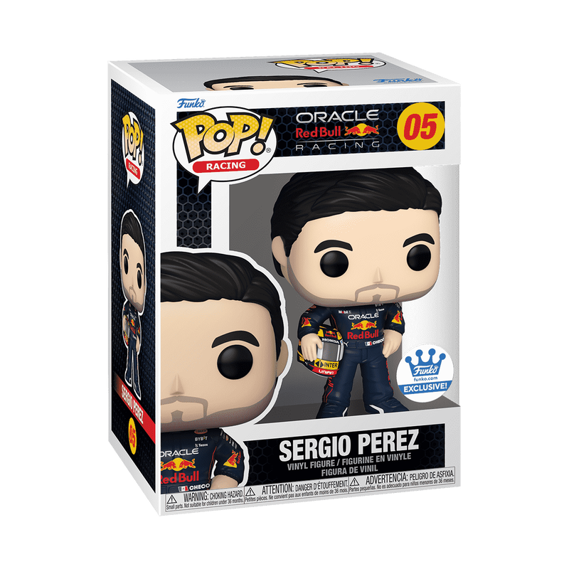 Sergio Perez mit Helm