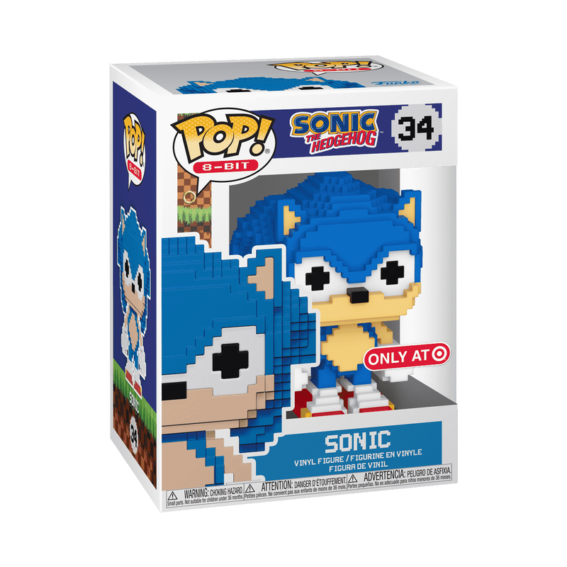 Funko Pop! 8-Bit Sonic le Hérisson