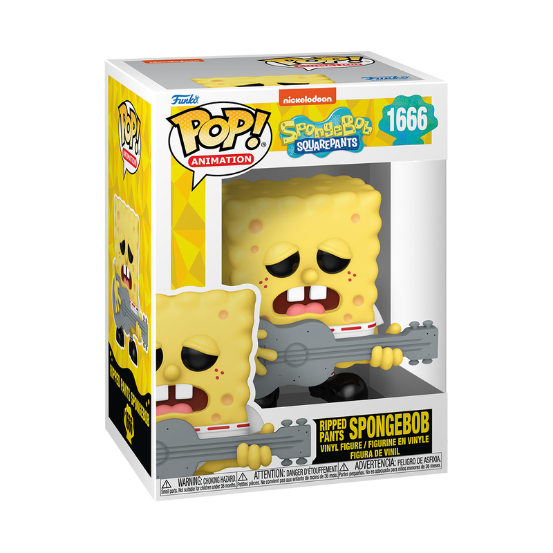 Funko Pop! Bob l´éponge avec Pantalon déchiré – Bob l'éponge