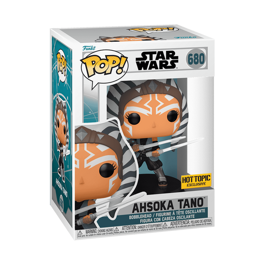 Funko Pop! Ahsoka Tano avec Deux Sabres Laser – Star Wars