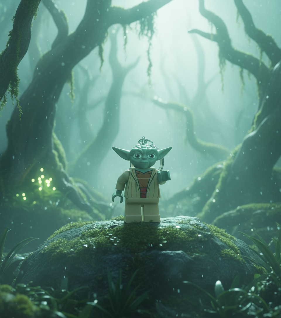 LEGO Star Wars Yoda Schlüsselanhänger
