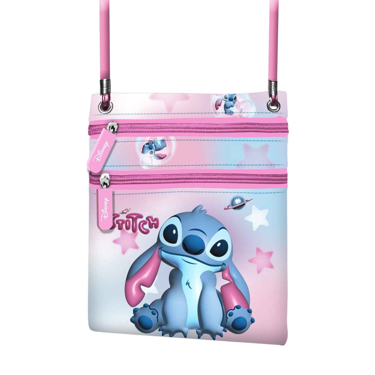 Disney Stitch Cosmic Vertical Action Schultertasche