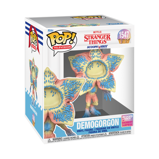 Funko Pop! Super Demogorgon (Scoops Ahoy) – Stranger Things