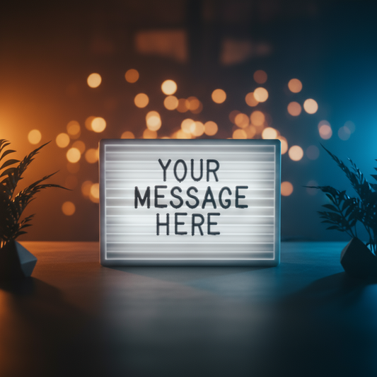 A6 LED Letter Board – visuel produit