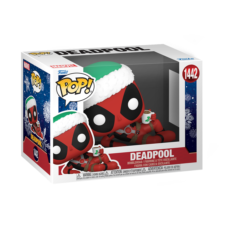 Funko Pop! Deadpool avec Chocolat Chaud (Holiday)