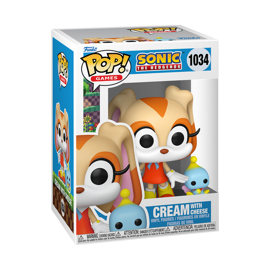 Funko Pop! & Buddy Cream avec Cheese – Sonic the Hedgehog