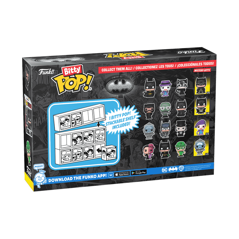 Funko Bitty Pop! Batman 85th Anniversary 4-Pack Series 4