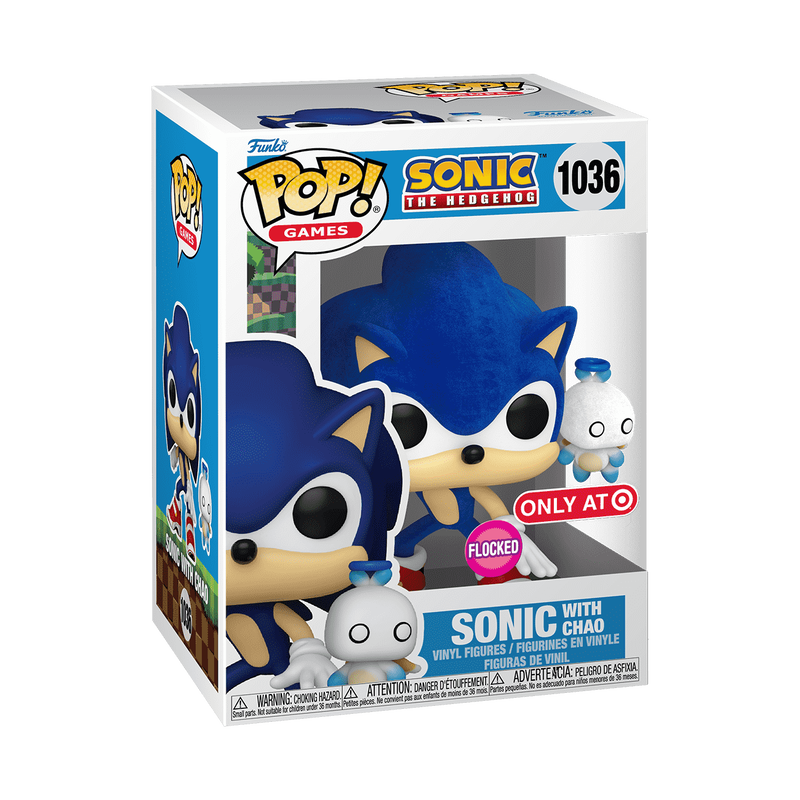 Pop! & Buddy Sonic met Chao (geflockt)