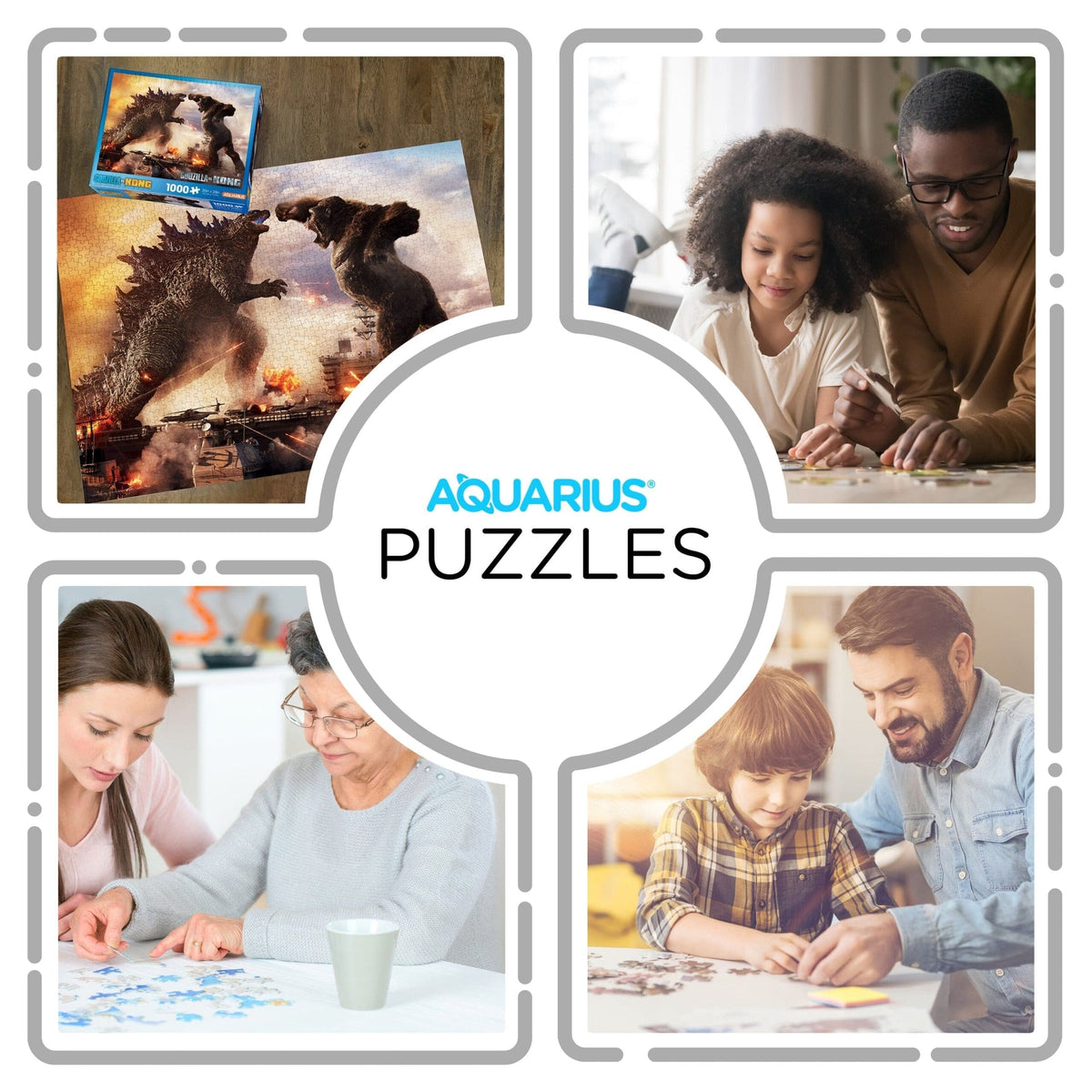 Puzzle Godzilla vs. Kong - 1000 pièces - vue 6