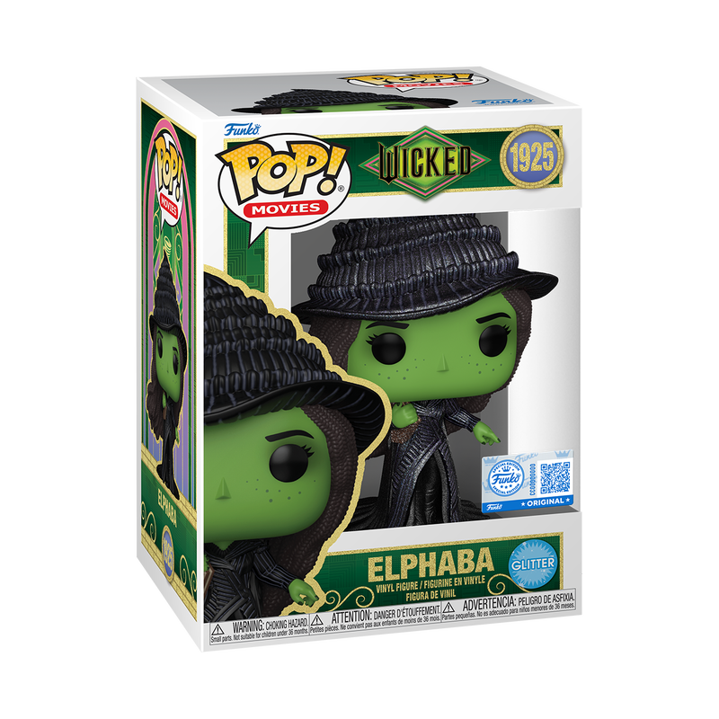 Funko Pop! Elphaba avec Grimmerie (Glitter) – Wicked