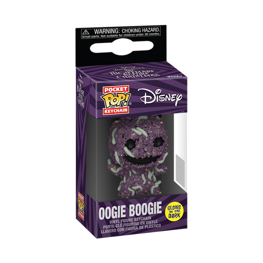 Pop! Schlüsselanhänger Oogie Boogie mit Käfern (Glow)