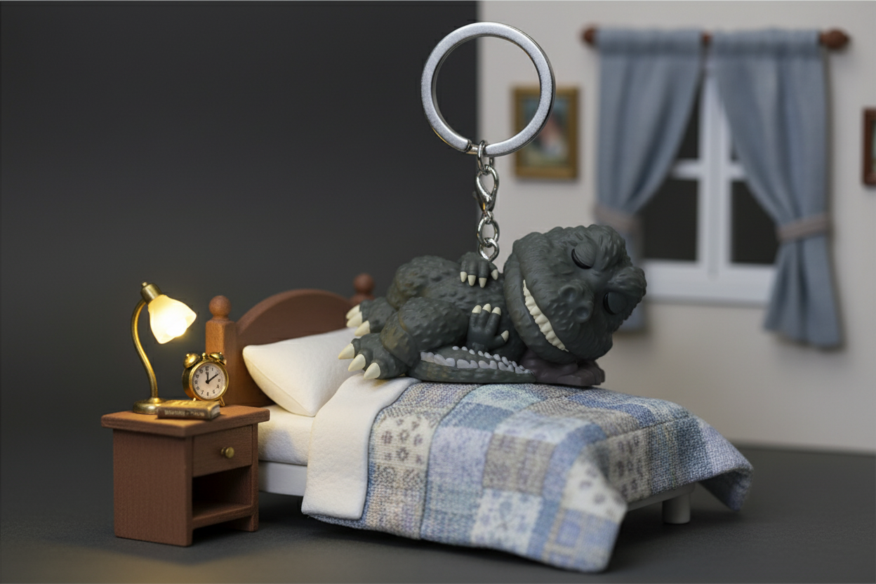 Funko Pop! Keychain Godzilla Endormi
