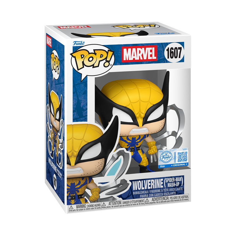 Pop! Wolverine (Spider-Man Mash-Up) #1607 - boîte
