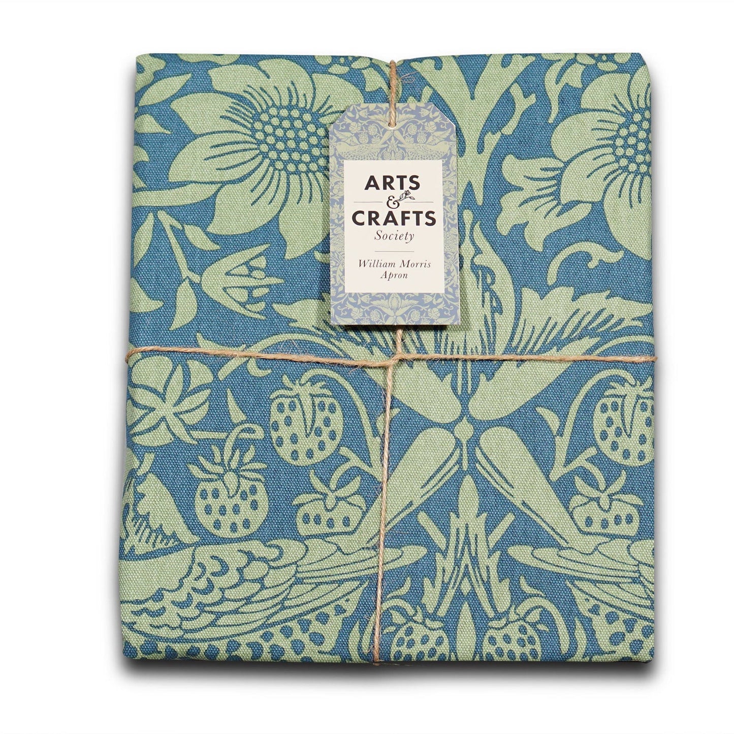 William Morris Apron - Recycled Cotton Sage Green