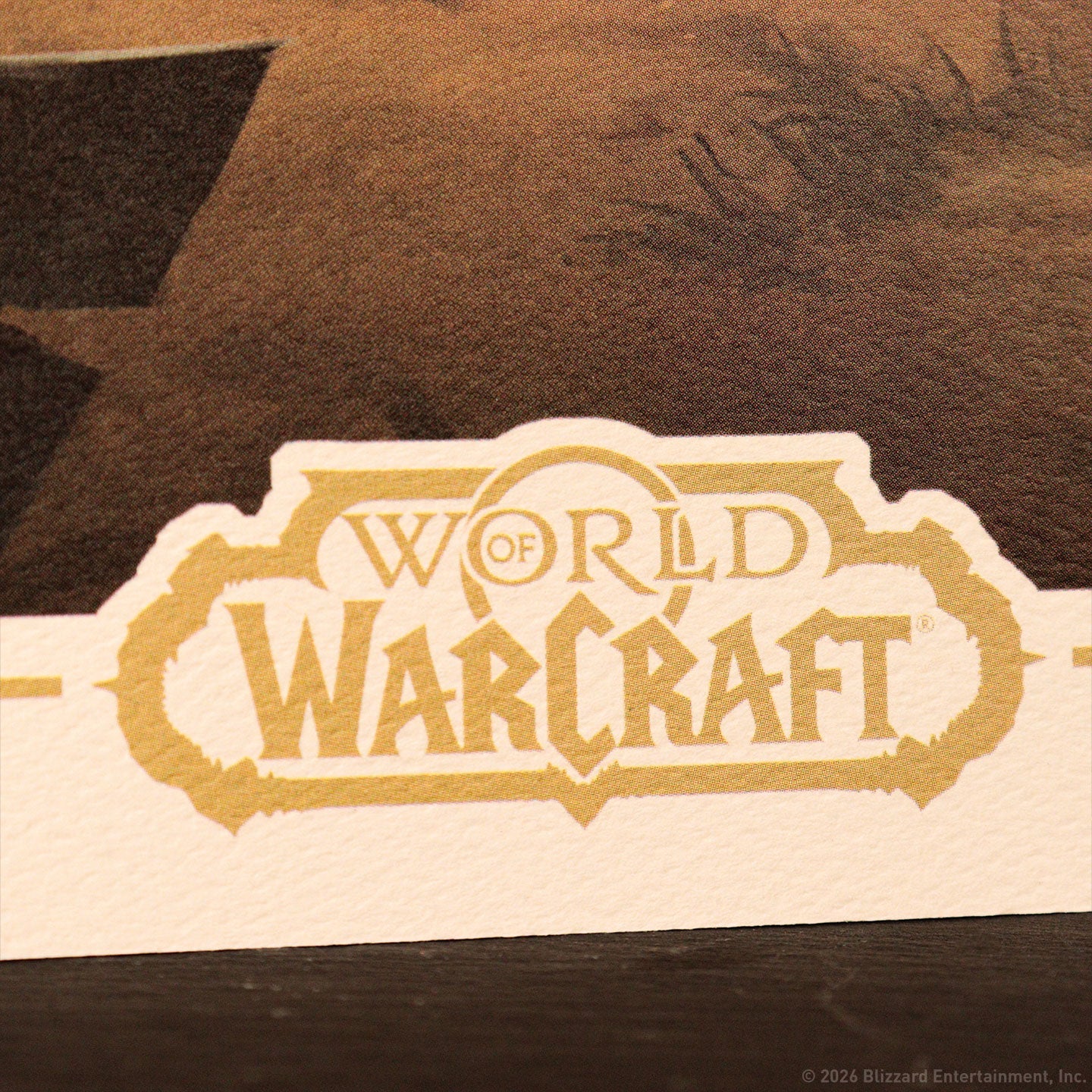 Affiche collector World of Warcraft - Sylvanas vs Anduin Wrynn