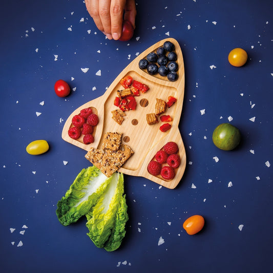 Vue complémentaire : Assiette Bambou Fusée – Donkey Products