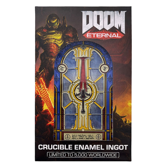 Lingot collector DOOM - Crucible Sword Stained Glass Window