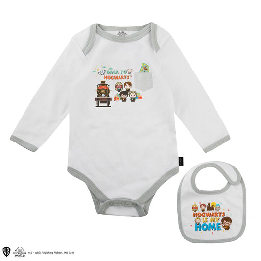 *Body pour bébé et son bavoir Poudlard