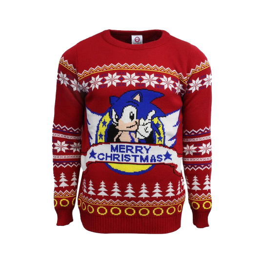 Pull de Noël Sonic le Hérisson
