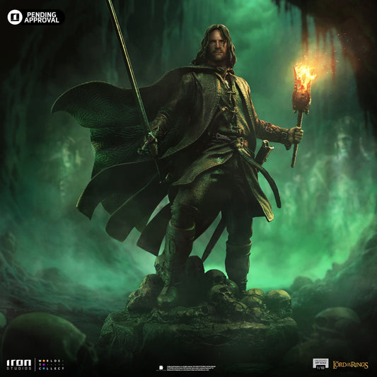 Statue Aragorn Entfesselt - Der Herr der Ringe - Art Scale 1/10