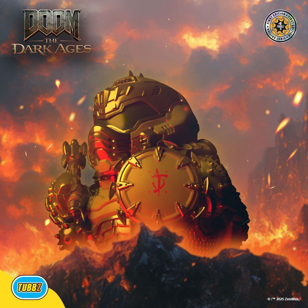 doom the dark ages doom slayer tubbz first edition