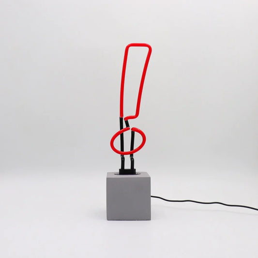 Lampe Néon Point d'Exclamation