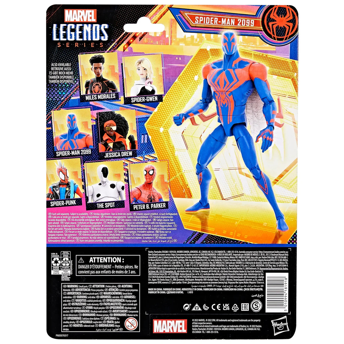 Marvel Legends Series Spider-Man 2099