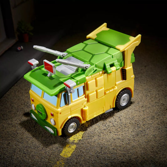 Transformers Collaborative Teenage Mutant Ninja Turtles x Transformers Party Wallop