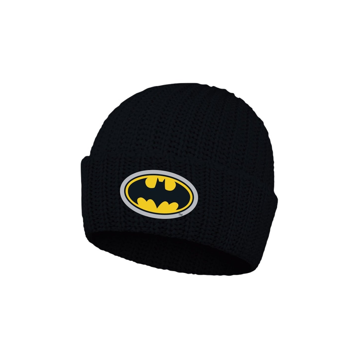 BATMAN Logo Bonnet Tricoté 56/58cm