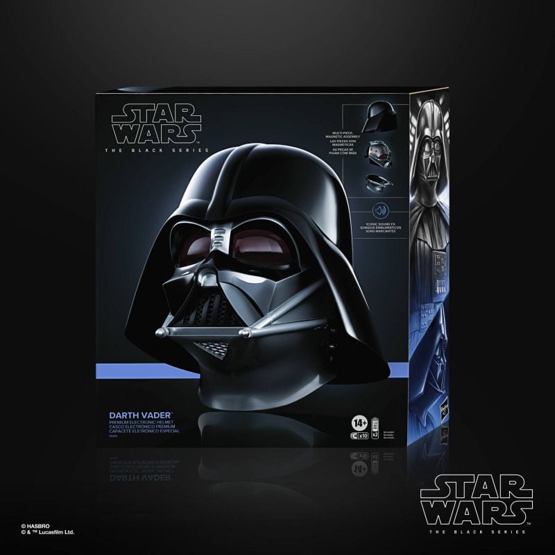 Casque électronique Dark Vador – Star Wars The Black Series, série Obi-Wan Kenobi