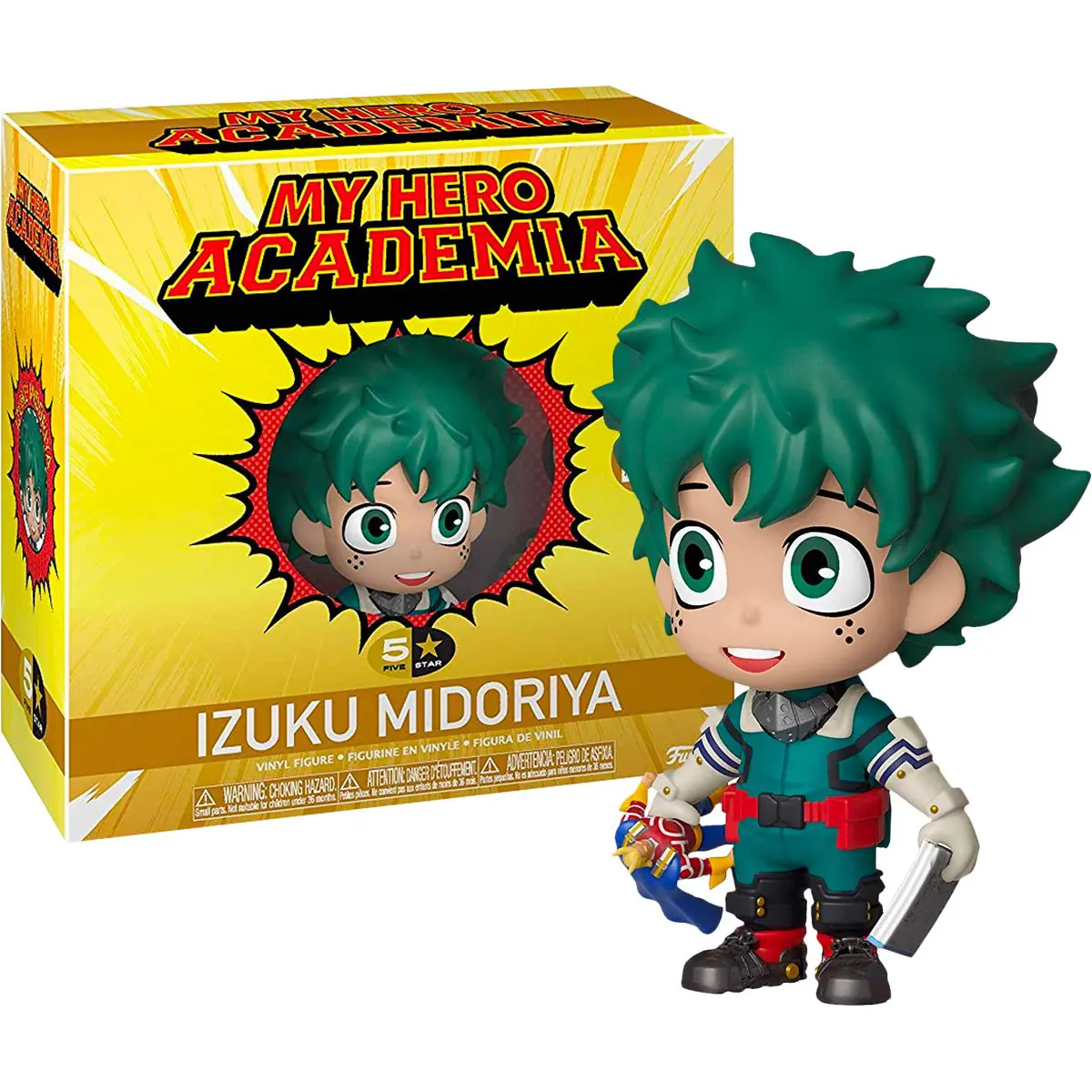 5 star vinyl figure izuku midoriya
