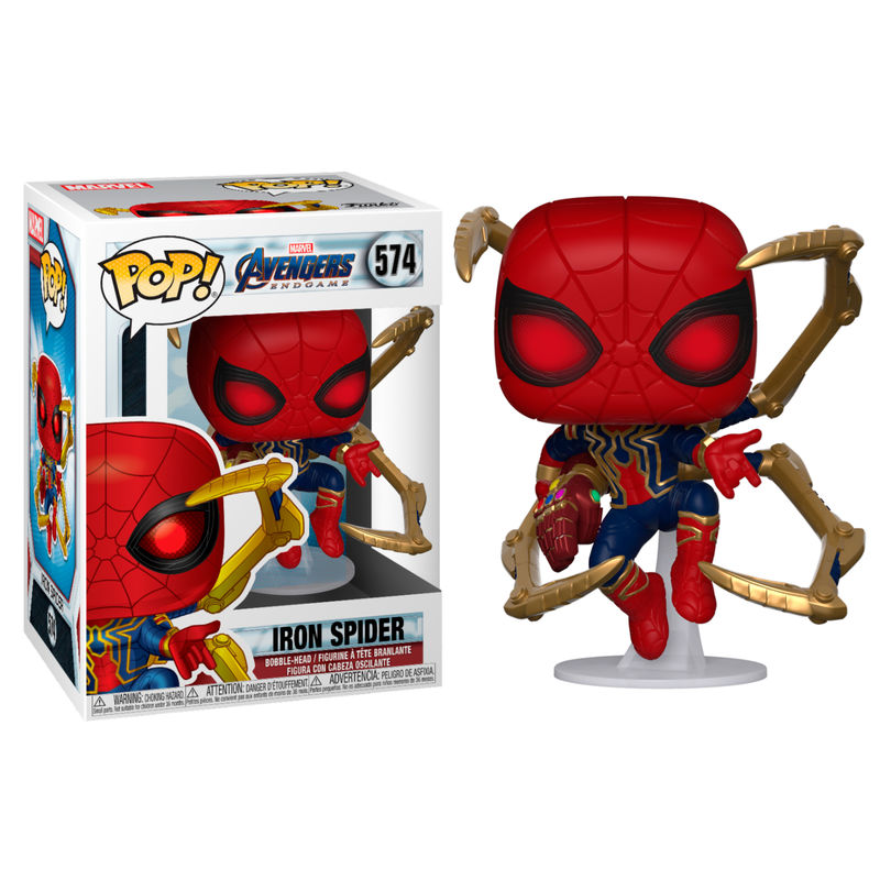 pop iron spider man gauntlet 574