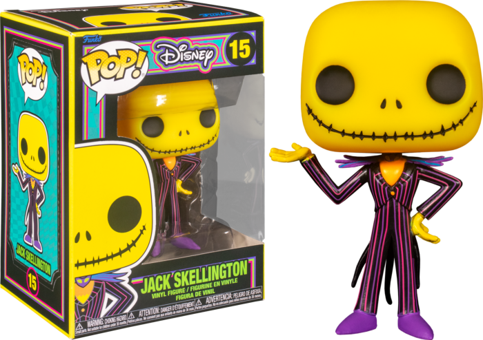 nightmare before christmas pop n 15 blacklight jack