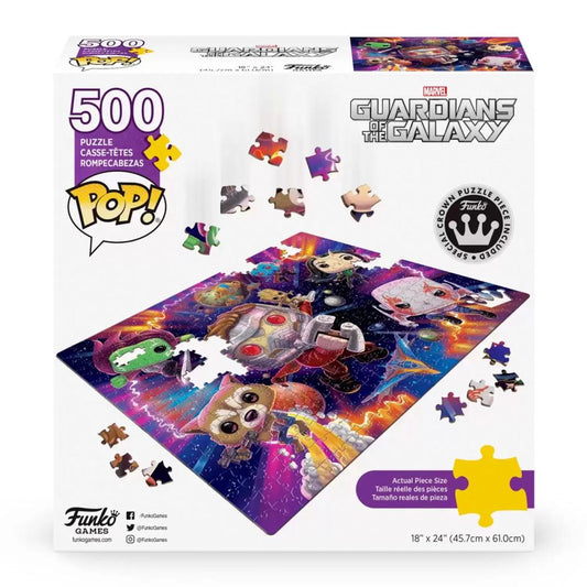 Puzzle Les Gardiens de la Galaxie Funko POP! 500 pièces