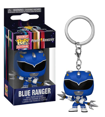 Pop! Blauer Ranger Schlüsselanhänger